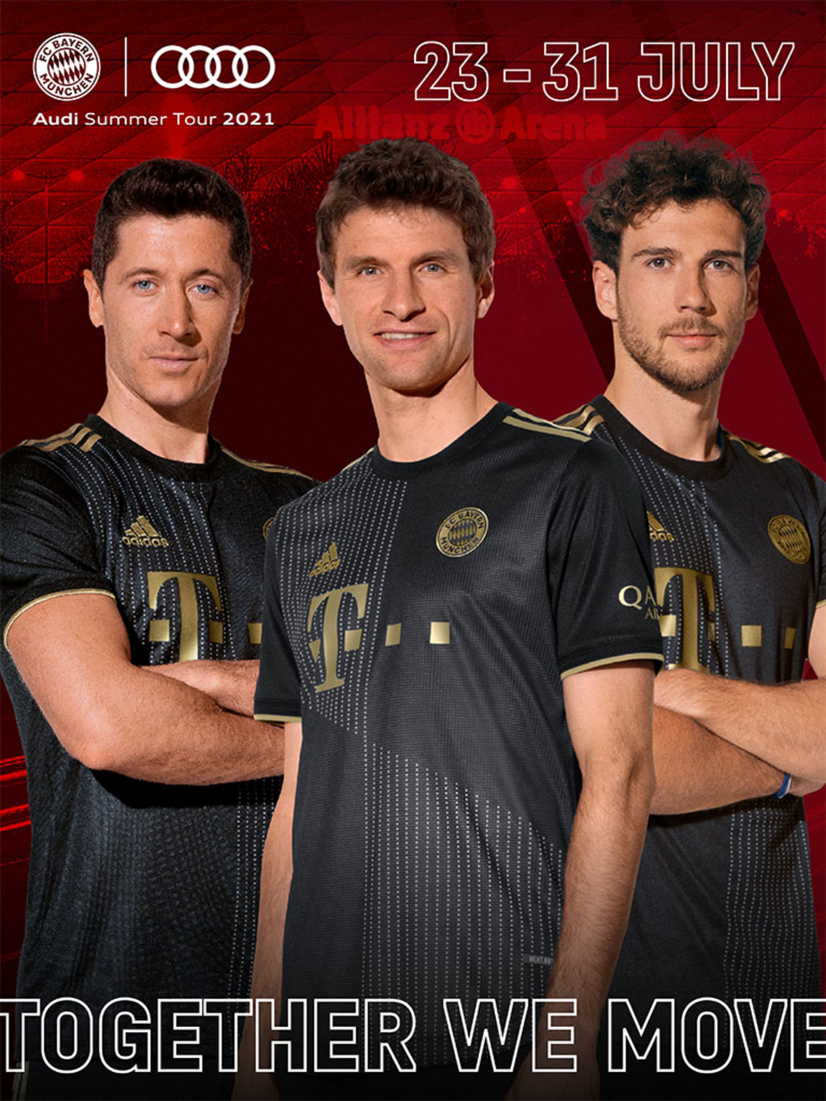 audi summer tour 2021 fc bayern on virtual world tour again