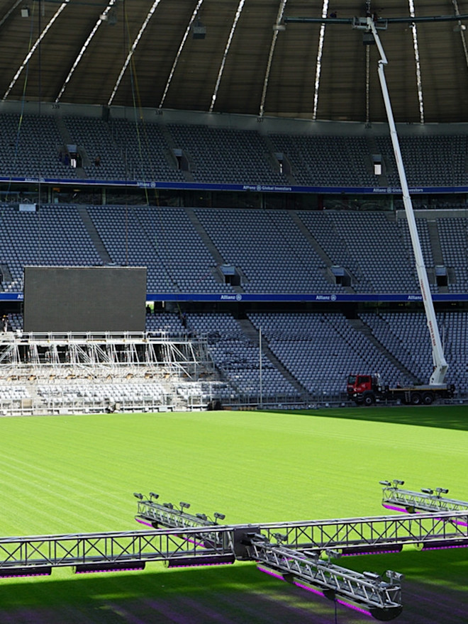 アリアンツ アレーナの改修工事 Fc Bayern Munich アリアンツ アレーナの改修工事 Fc Bayern Munich