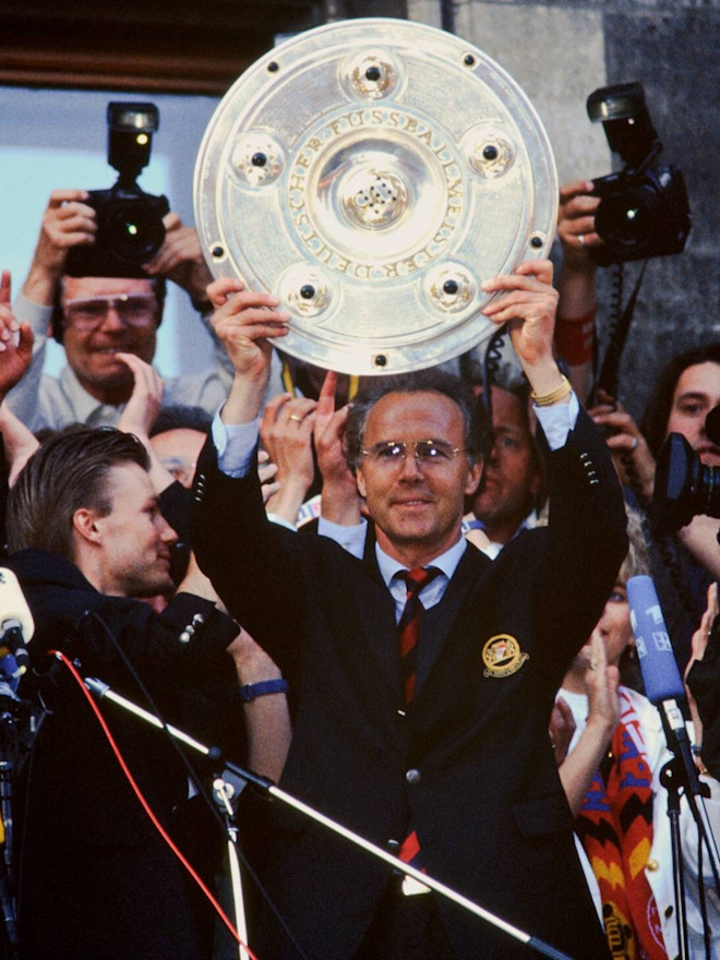 A Look Back Beckenbauer S 1994 Title Triumph With Fc Bayern