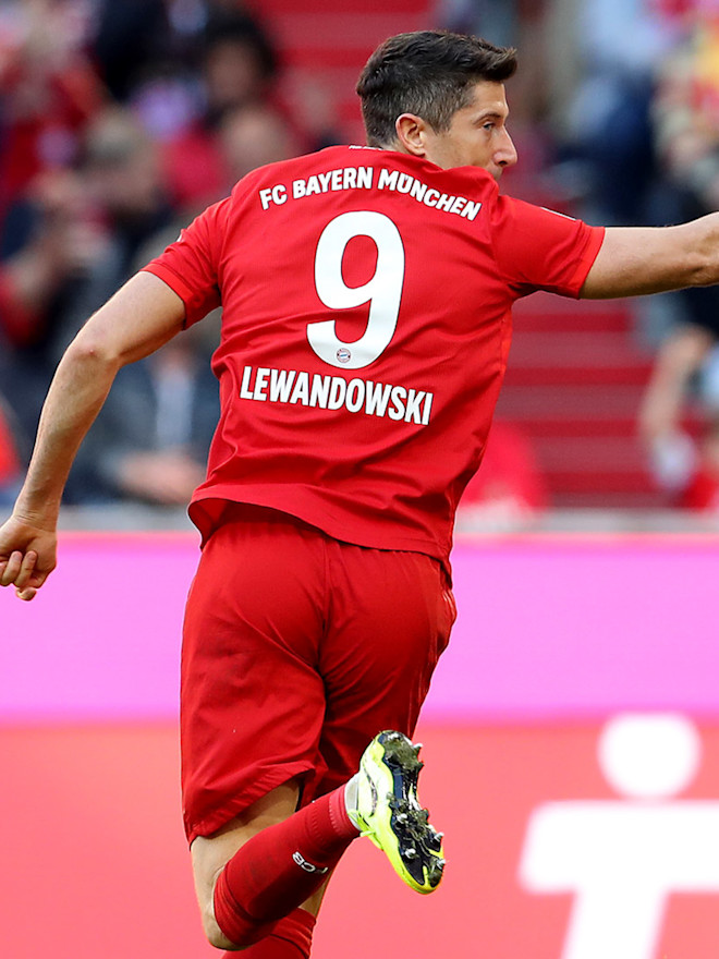 Robert Lewandowski Setzt Seinen Tore Lauf Beim Fc Bayern Fort