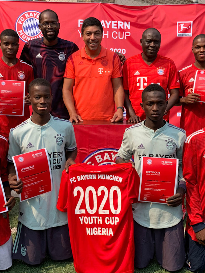 Fc Bayern Youth Cup 2020 Successful Start In Nigeria The aim is to give children worldwide the chance to show.
