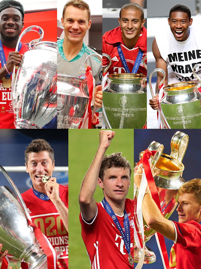 Seven Bayern Players Up For Uefa Position Awards