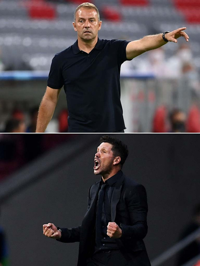 Flick Vs Simeone Das Duell Unterschiedlicher Trainer