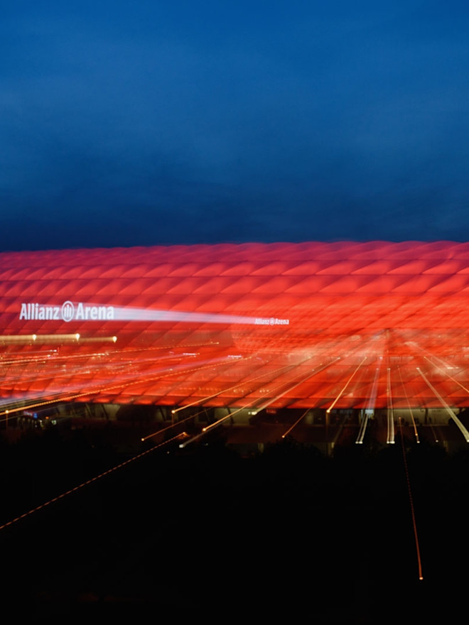 アリアンツ アレーナで５ｇを提供 Fc Bayern Munich