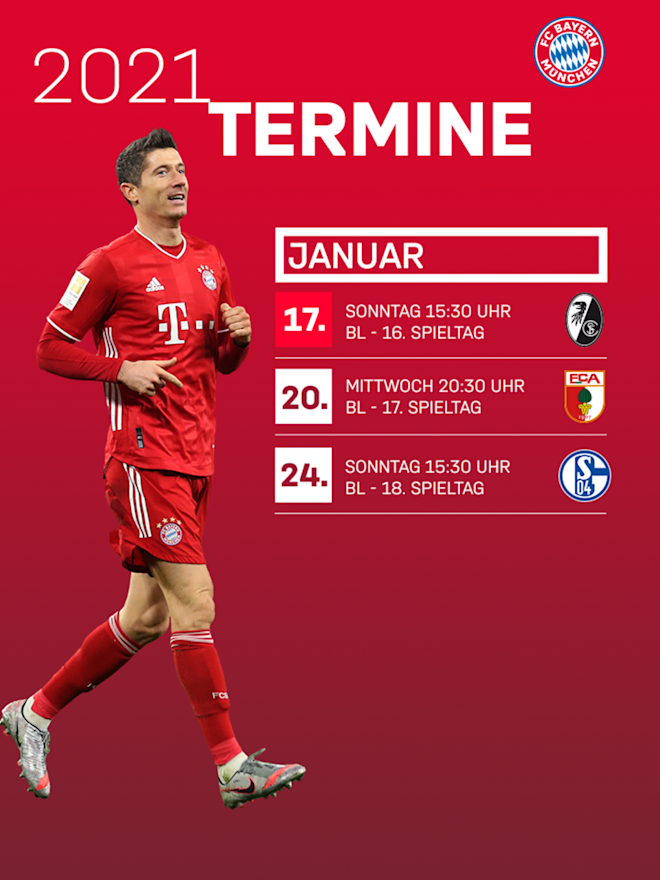 Dfl Terminiert Bundesliga Spieltage 16 Bis 18 Fc Bayern Dfl Terminiert Bundesliga Spieltage 16 Bis 18 Fc Bayern