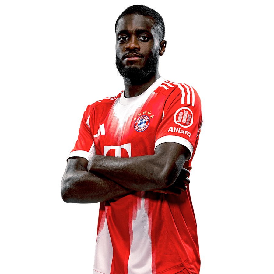 Dayot Upamecano is a defender at FC Bayern.