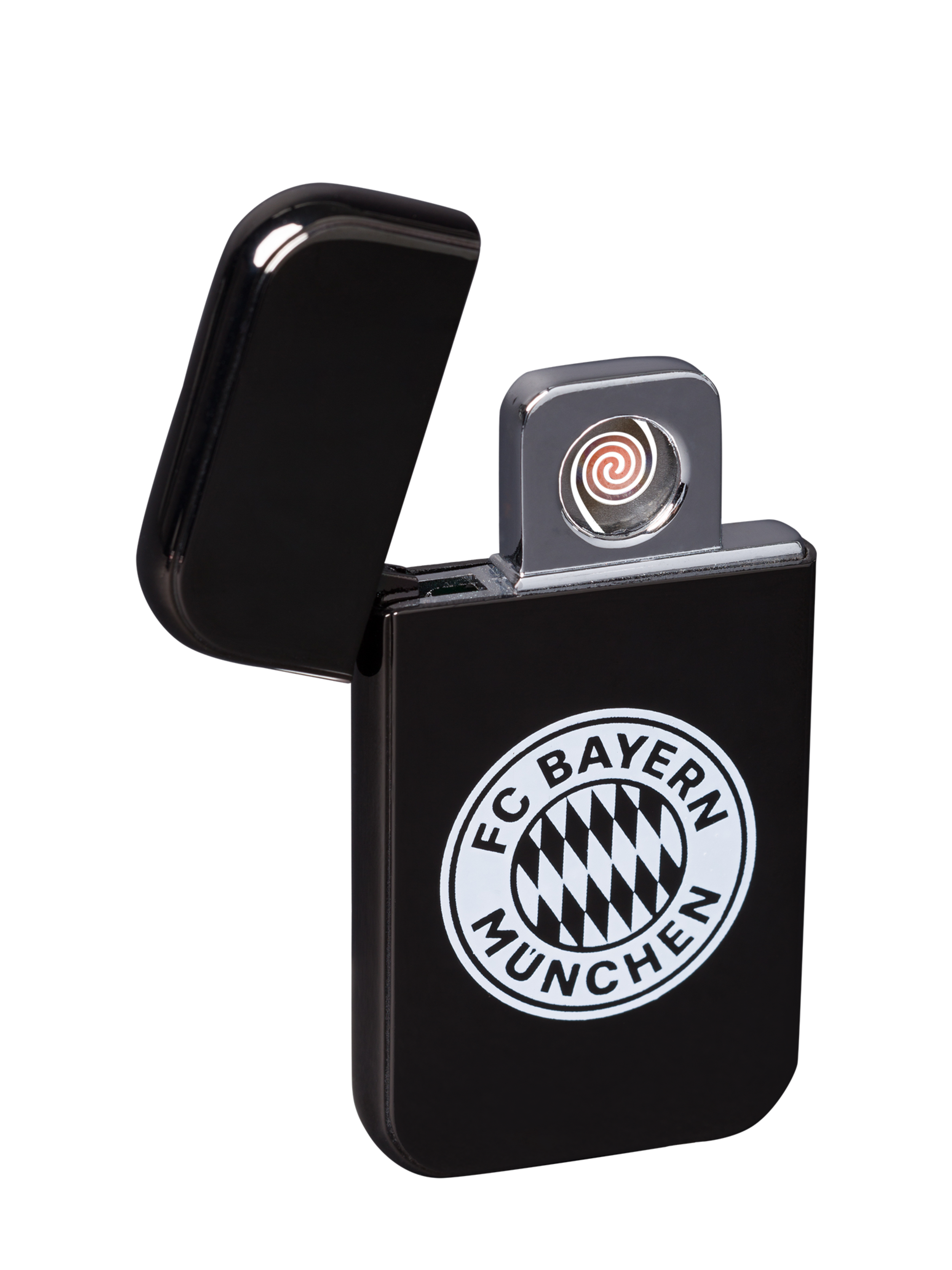 unbenutzte Neuware Elektronik Feuerzeug mit LED 10x FC Bayern Feuerzeug 