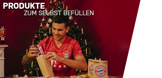 passende Artikel zum selber befüllen für Ihren FC Bayern Bastelkalender*