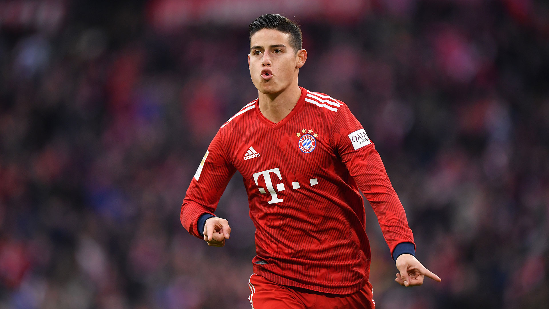 james rodriguez is bayern player of the month for march fc bayern munich