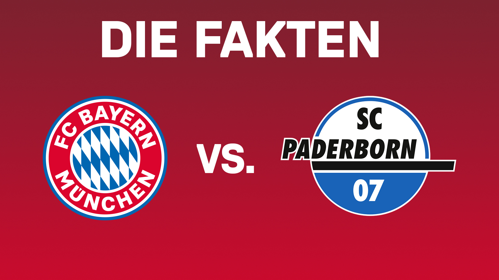 7 Fakten zum Bundesliga-Duell FC Bayern vs. Paderborn