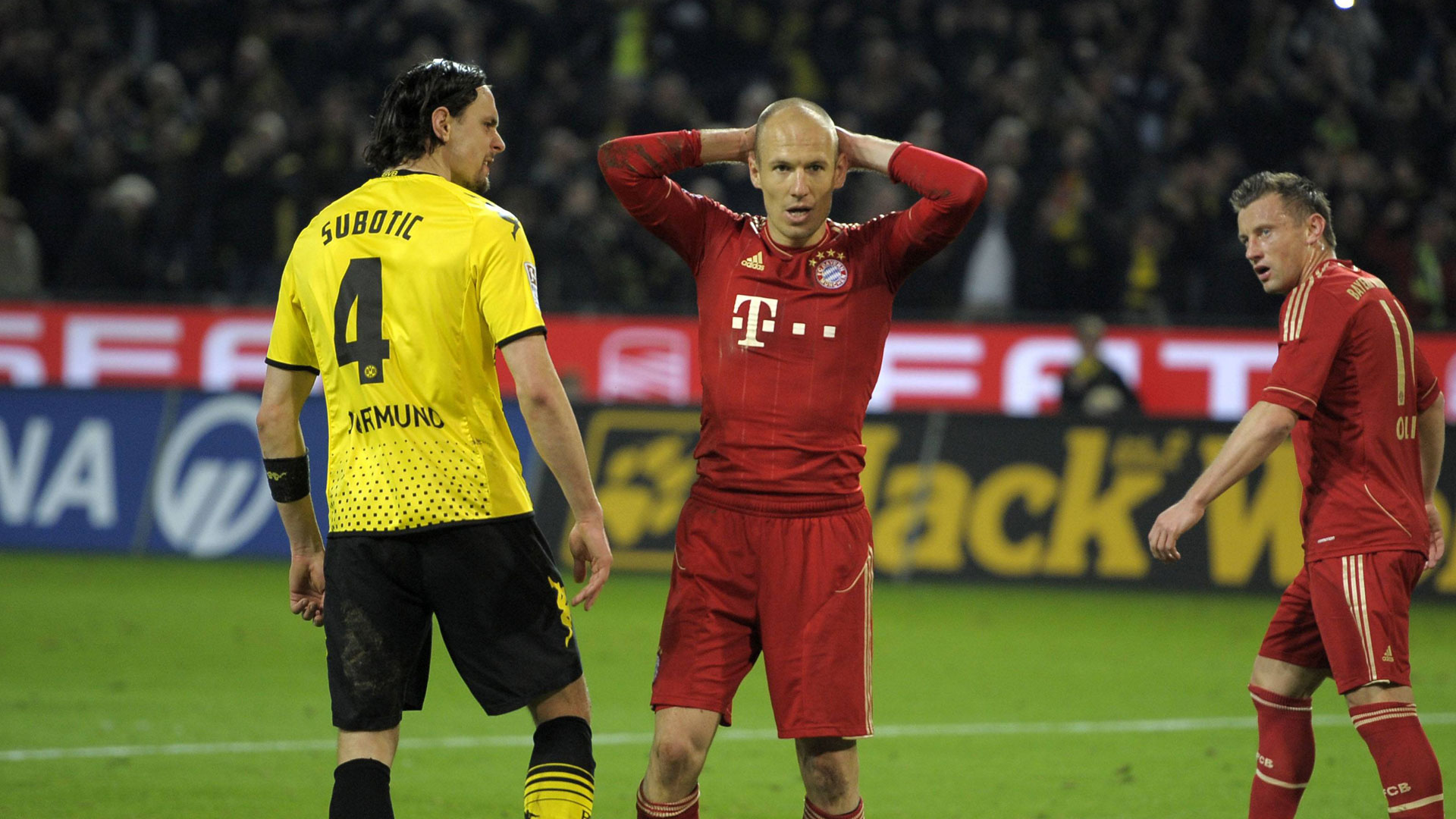 Subotuc Dortmund Robben FC Bayern