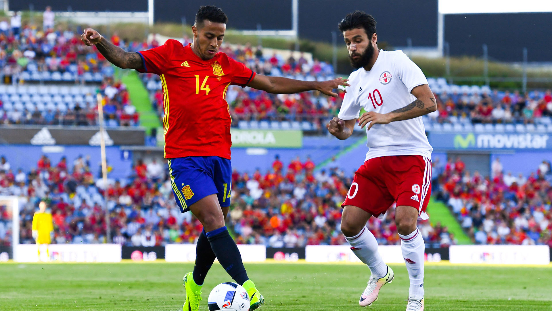 Spain lost. Spain 🆚 Georgia.