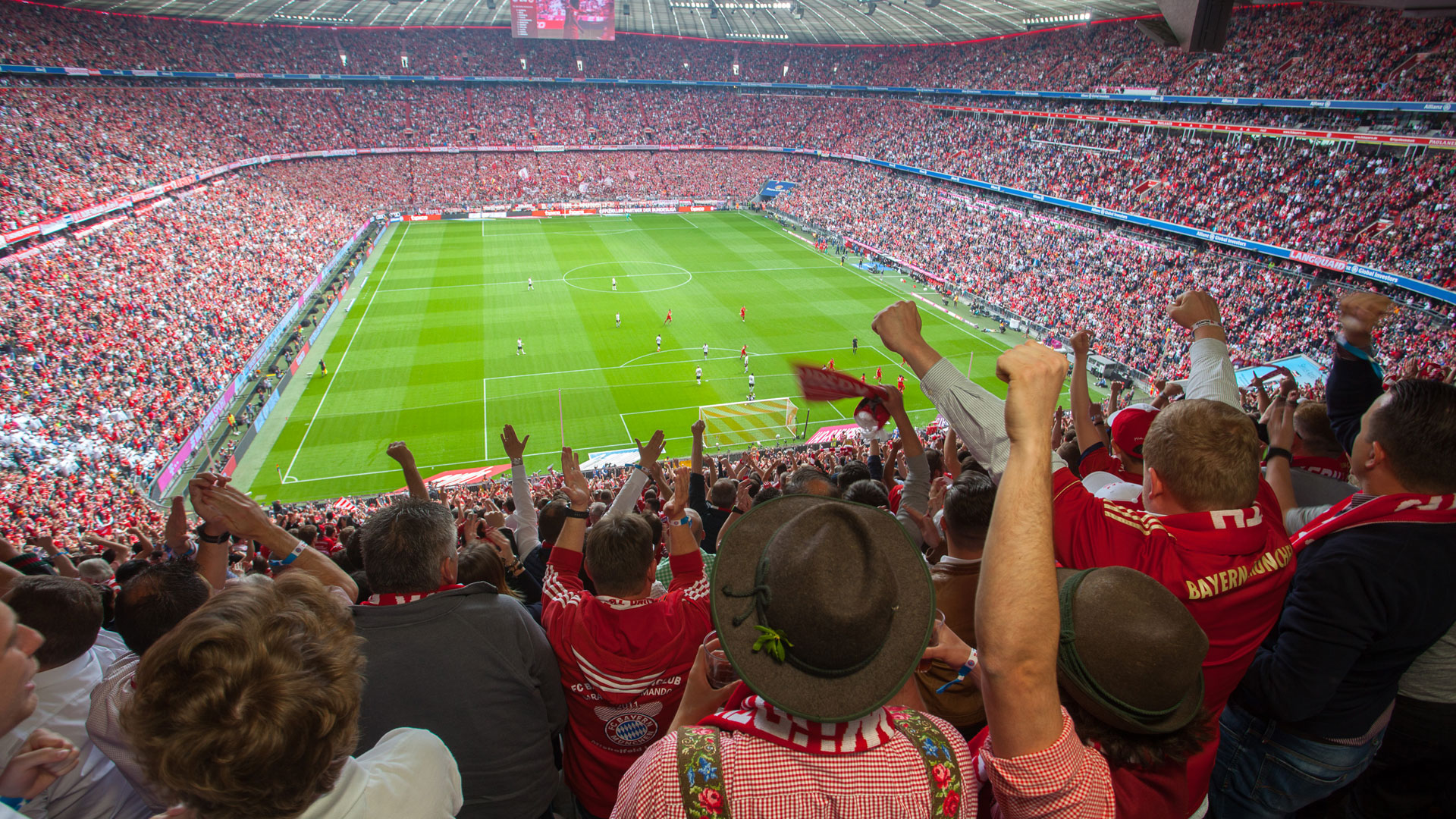 Großereignis in der Allianz Arena das Bundesliga