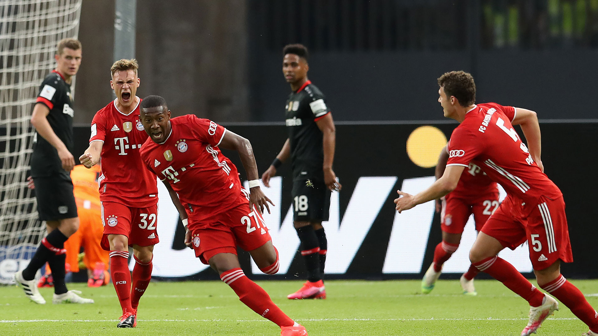 Spielbericht: DFB Pokalfinale Bayer Leverkusen - FC Bayern