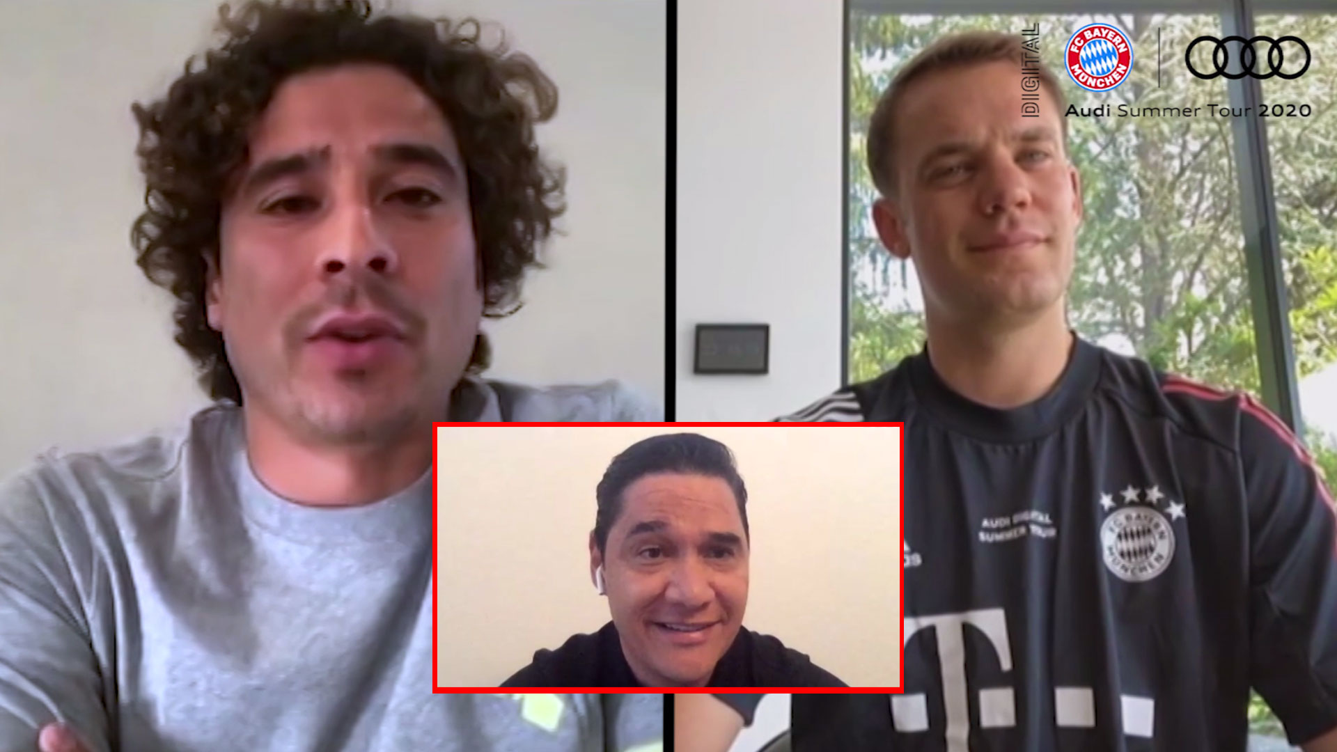 Video Torwartgesprach Mit Neuer Ochoa Und Munoz Fc Bayern