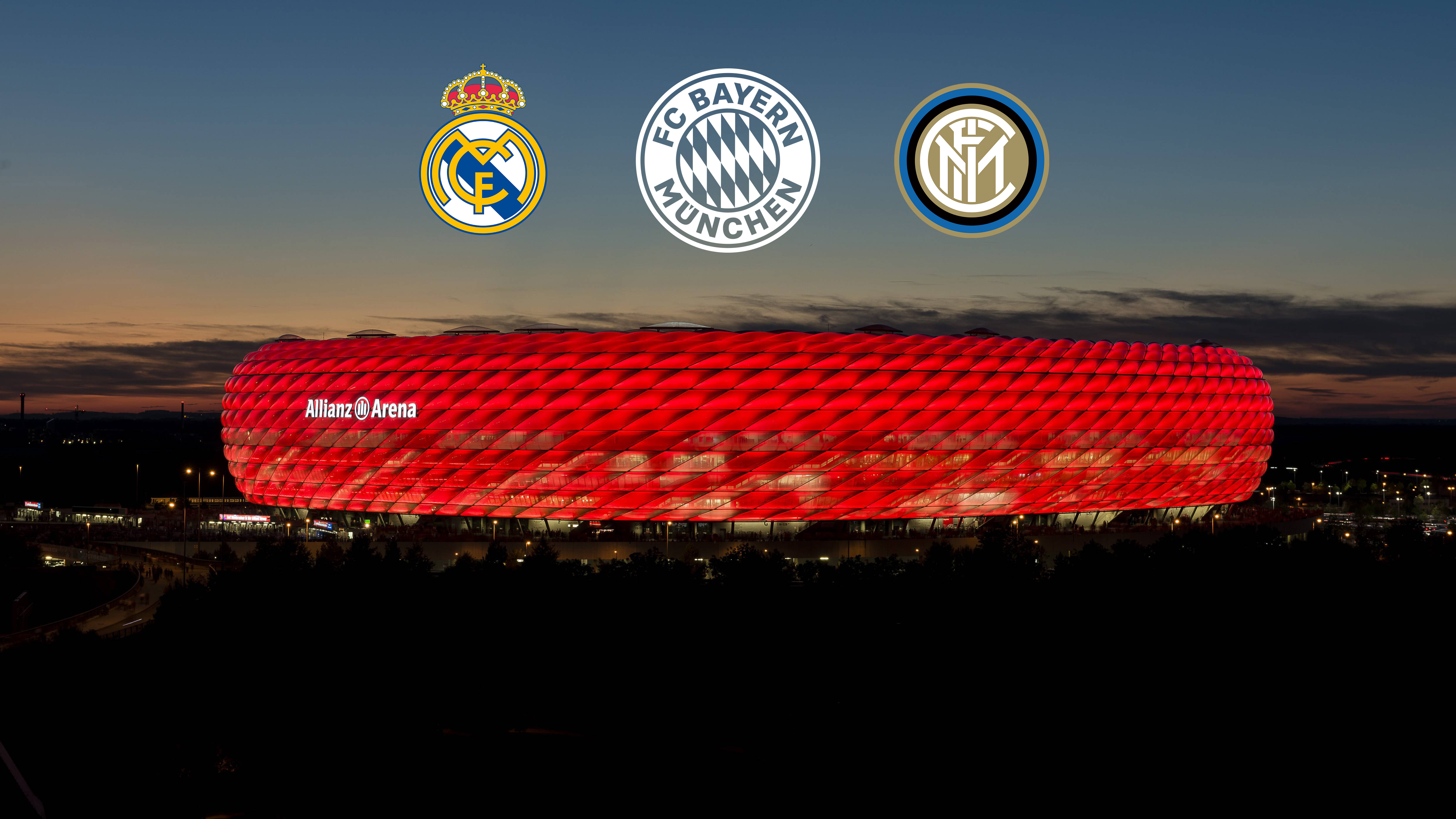 Europaischer Solidaritats Cup Fc Bayern Real Madrid Inter Mailand