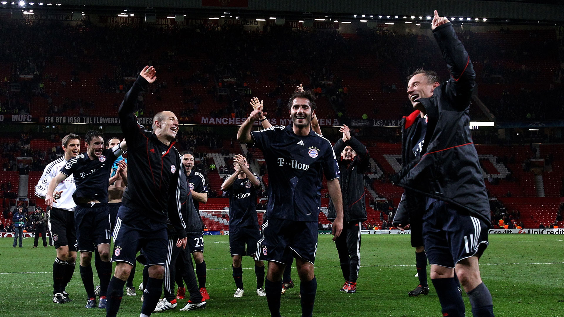 FC Bayern, Manchester United, 2010, Jubel