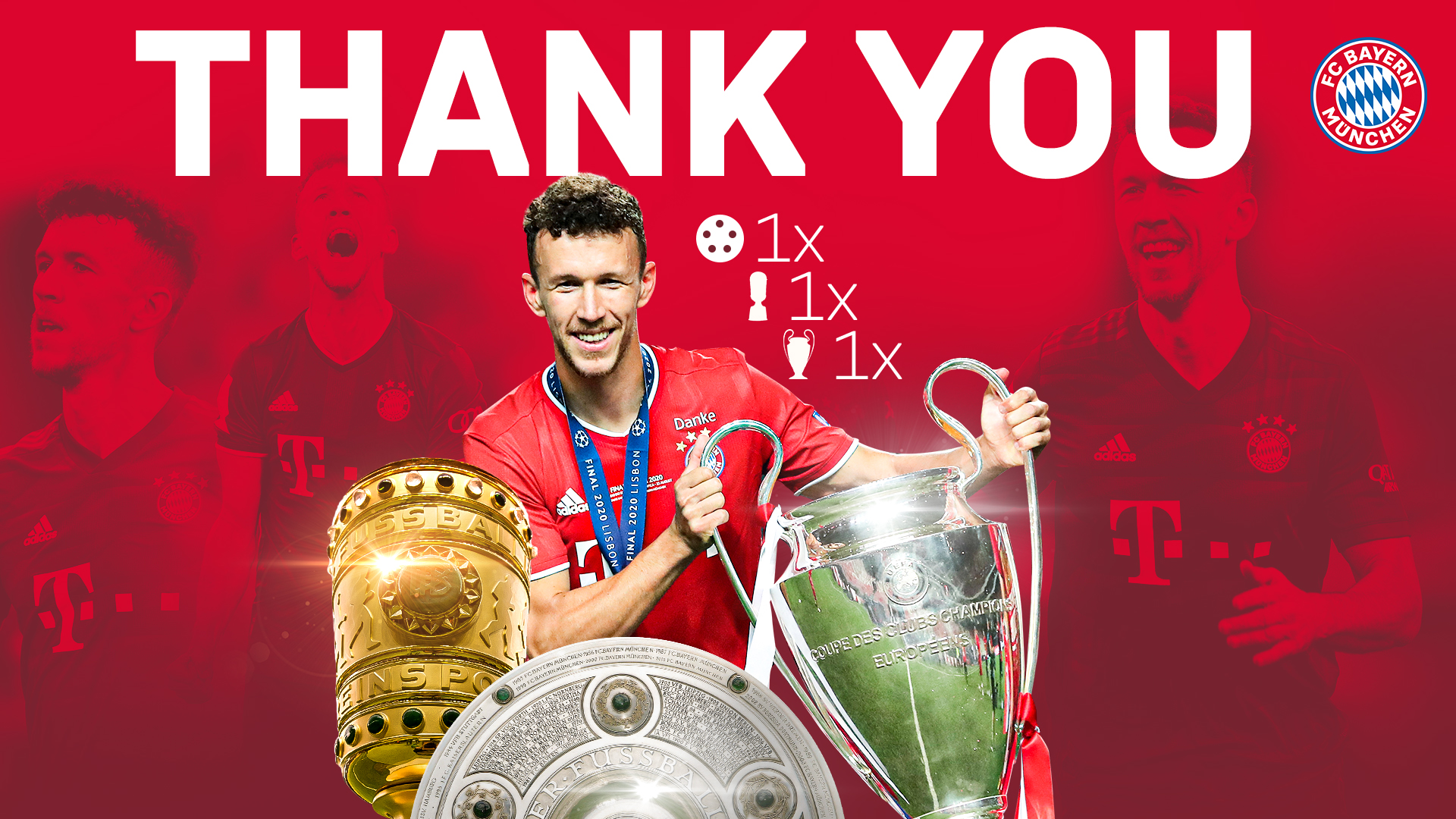 Fc Bayern Say Farewell To Ivan Perisic