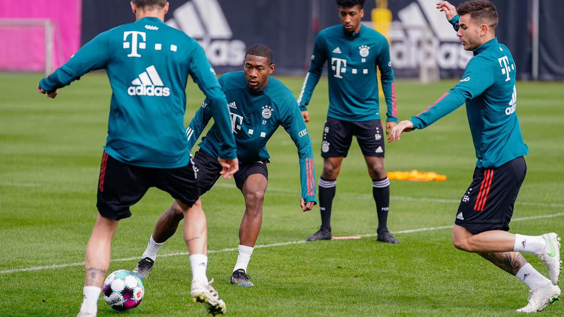 Gallery: Bayern's final training session ahead of Leipzig