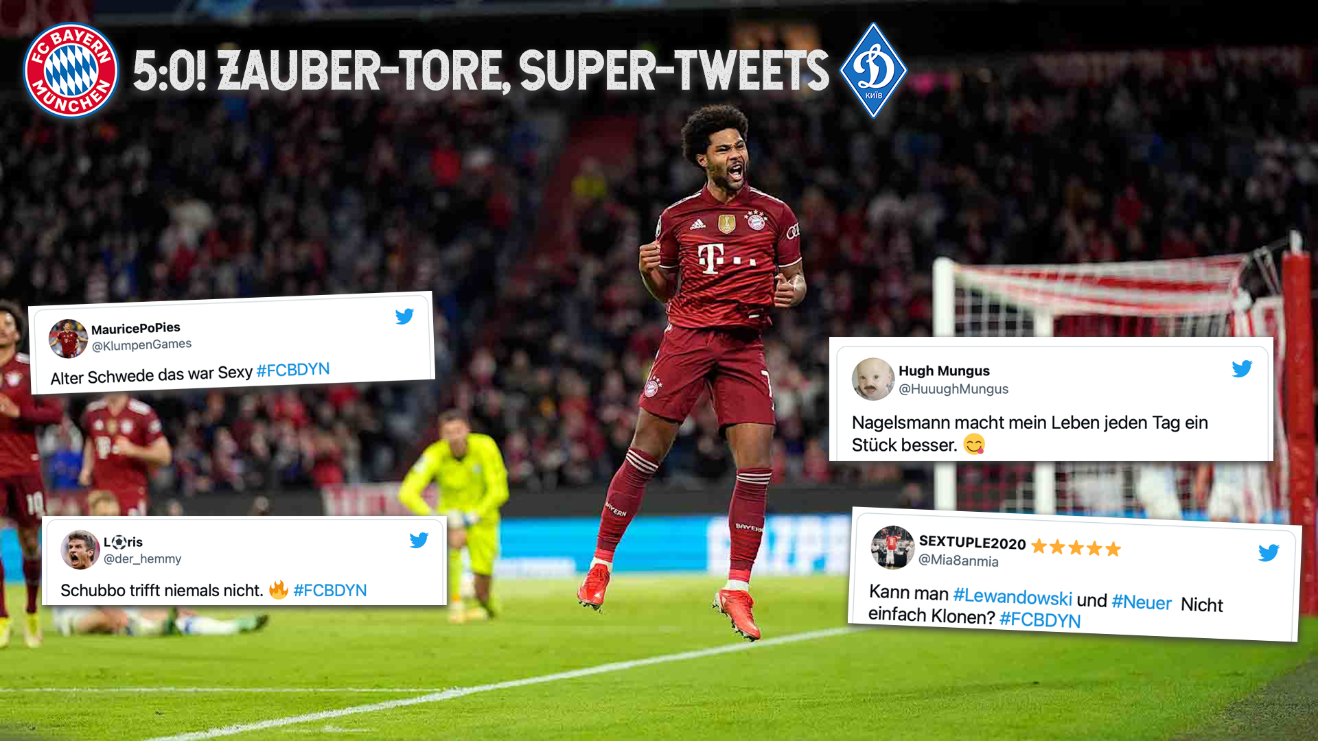 Bayern-Kiew-Tweets