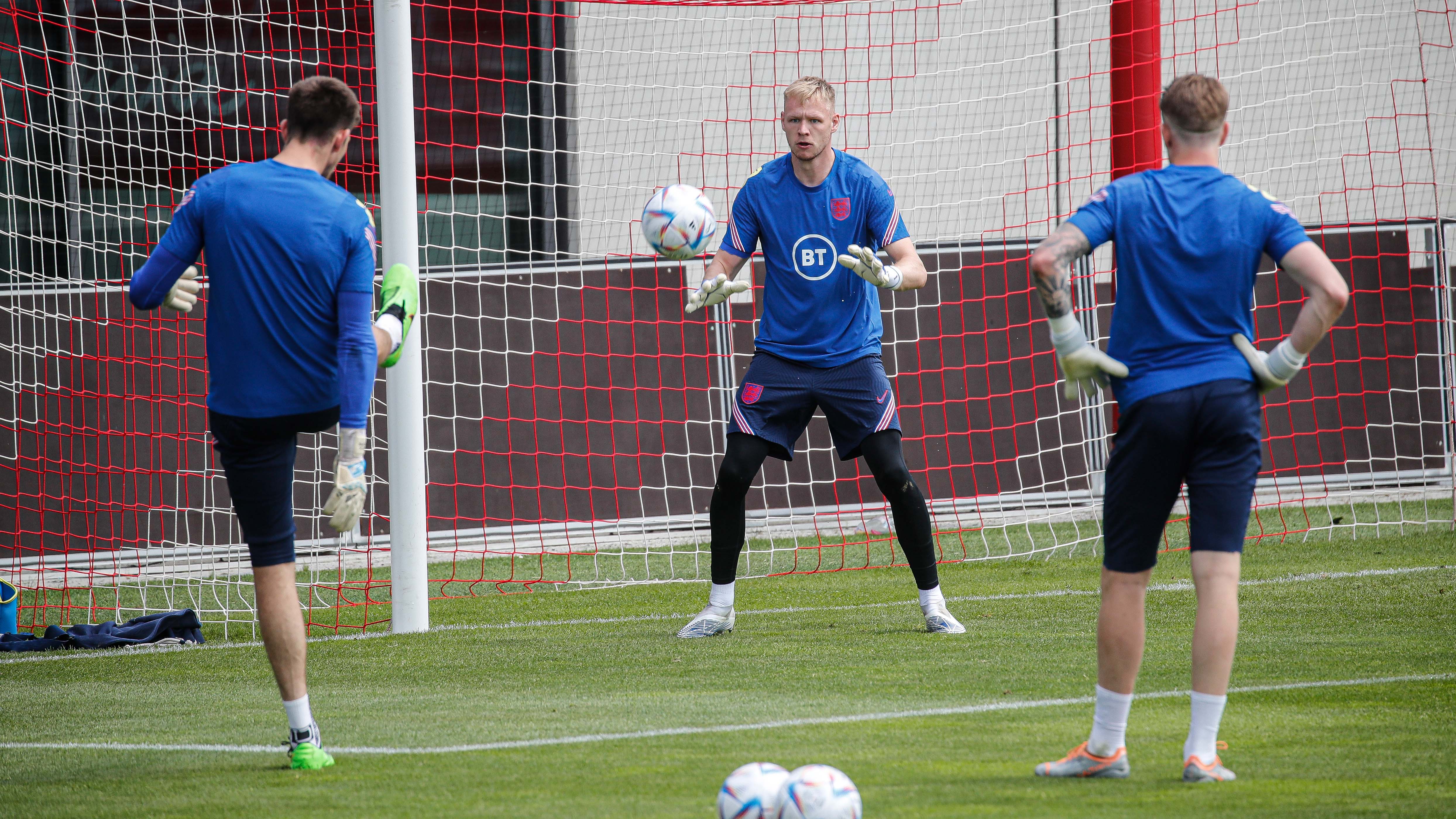 Jordan Pickford, Aaron Ramsdale and Nick Pope are Southgate's goalkeepers for these Nations League matches.