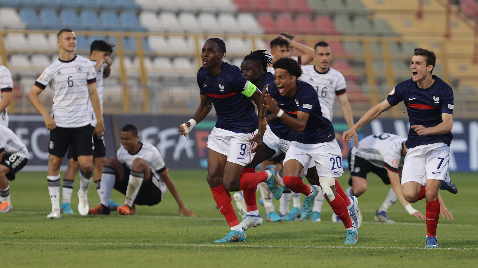 Mathys Tel, französische U17-Nationalmannschaft