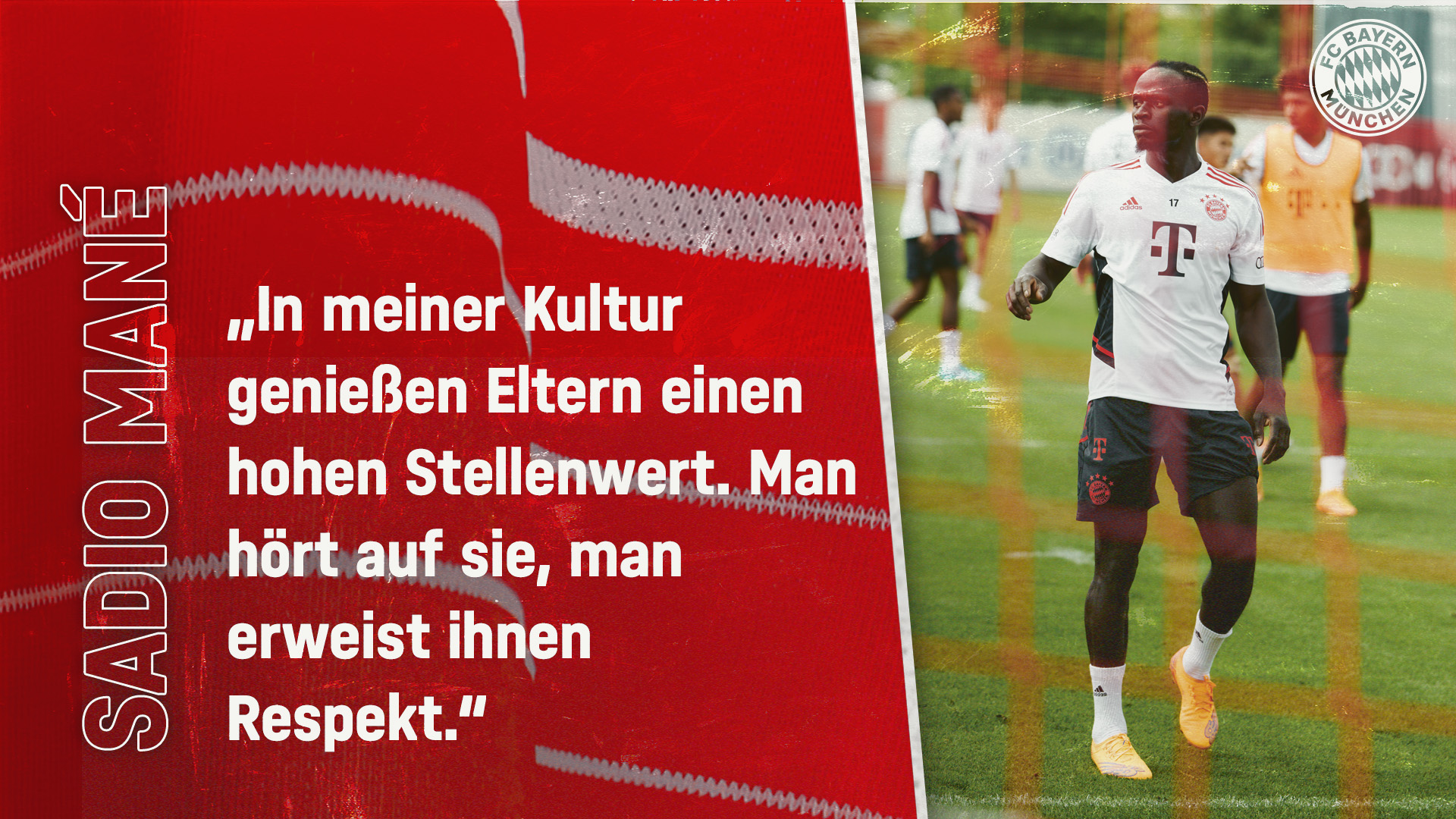 Zitat Sadio Mane FC Bayern Eltern