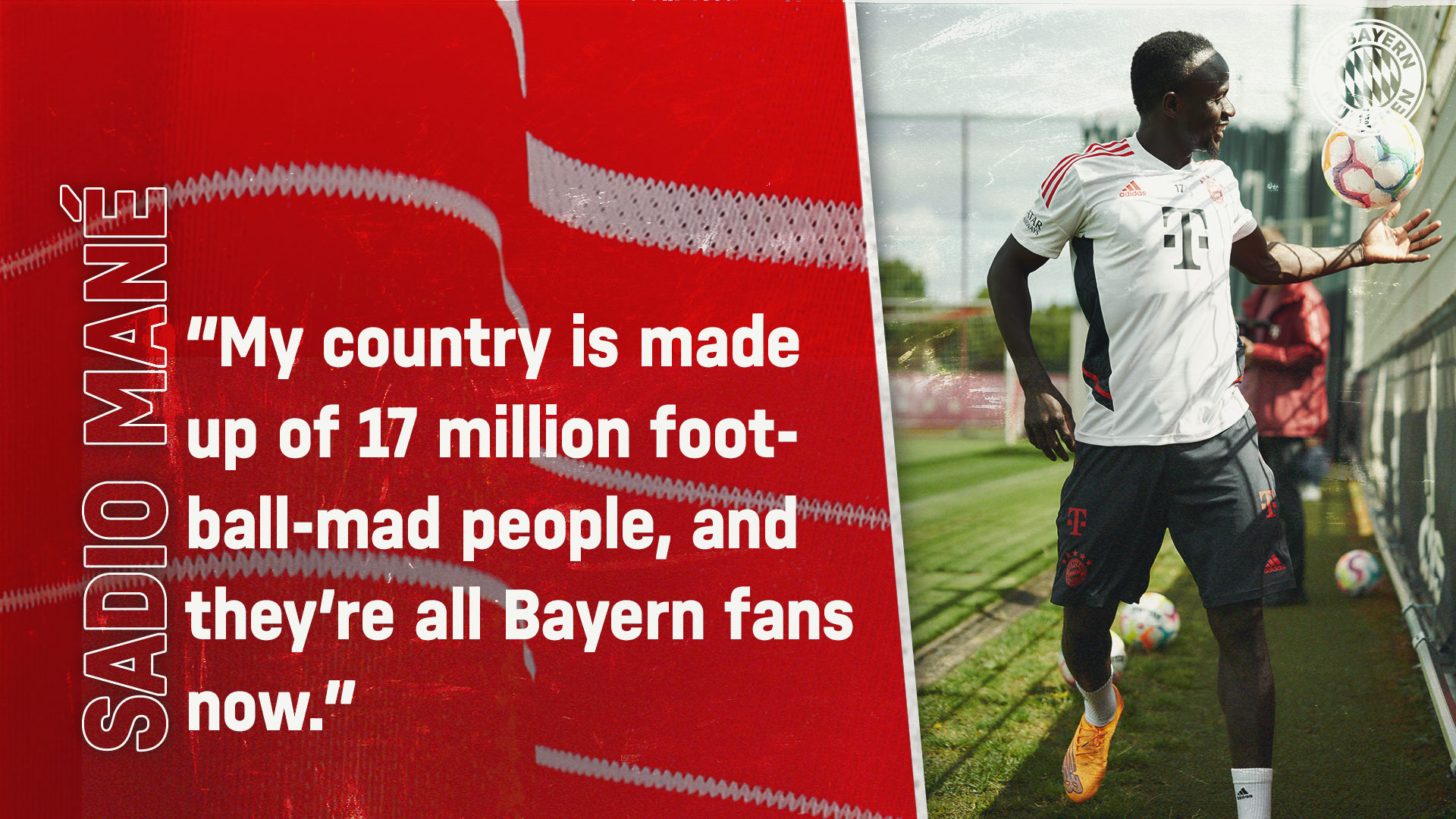 Quote Sadio Mane FC Bayern Senegal