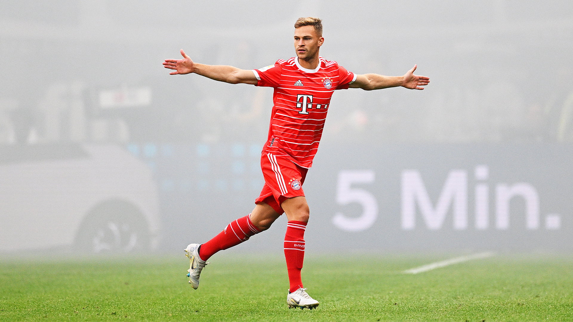 Joshua Kimmich, celebrating, FC Bayern