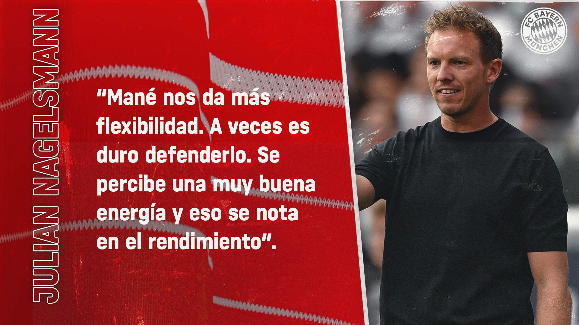 Julian Nagelsmann sobre la victoria en Frankfurt