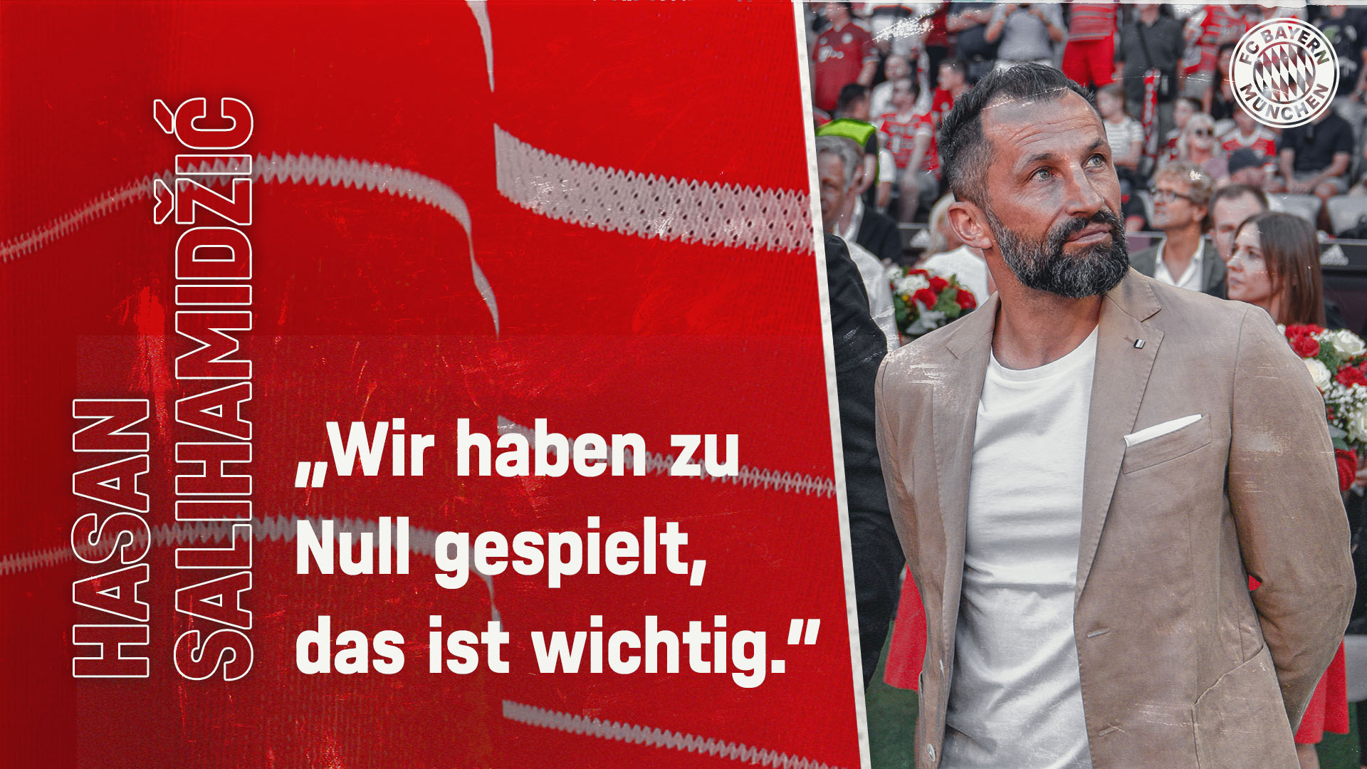 Hasan Salihamidžić zum Sieg gegen Wolfsburg