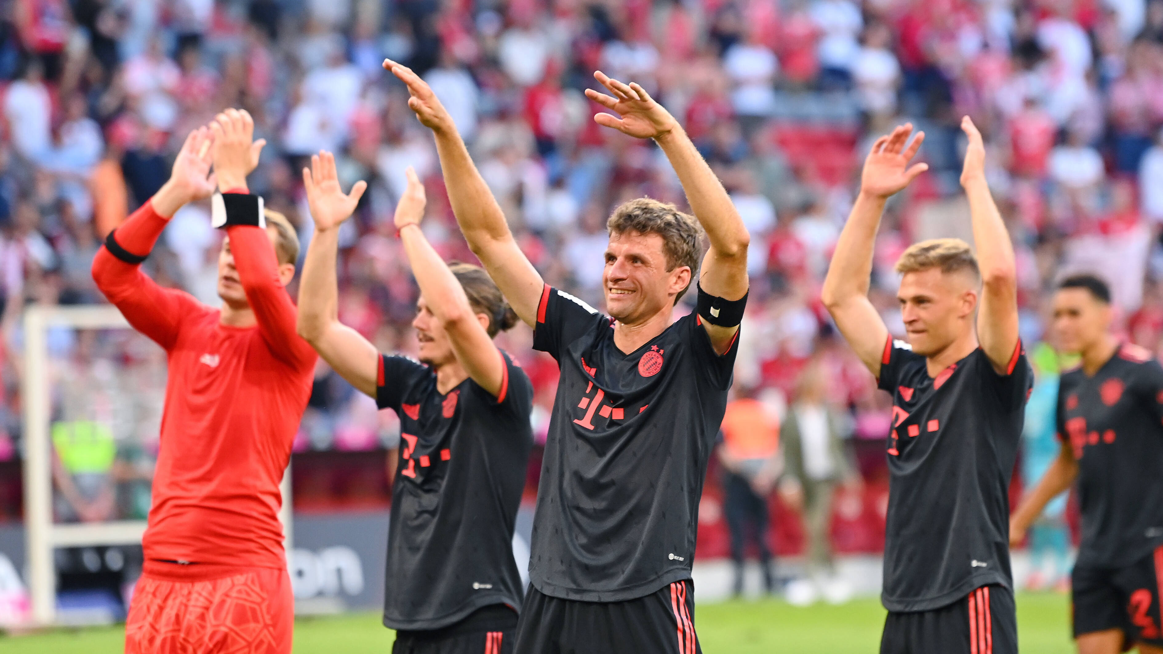 Thomas Müller, celebration, FC Bayern