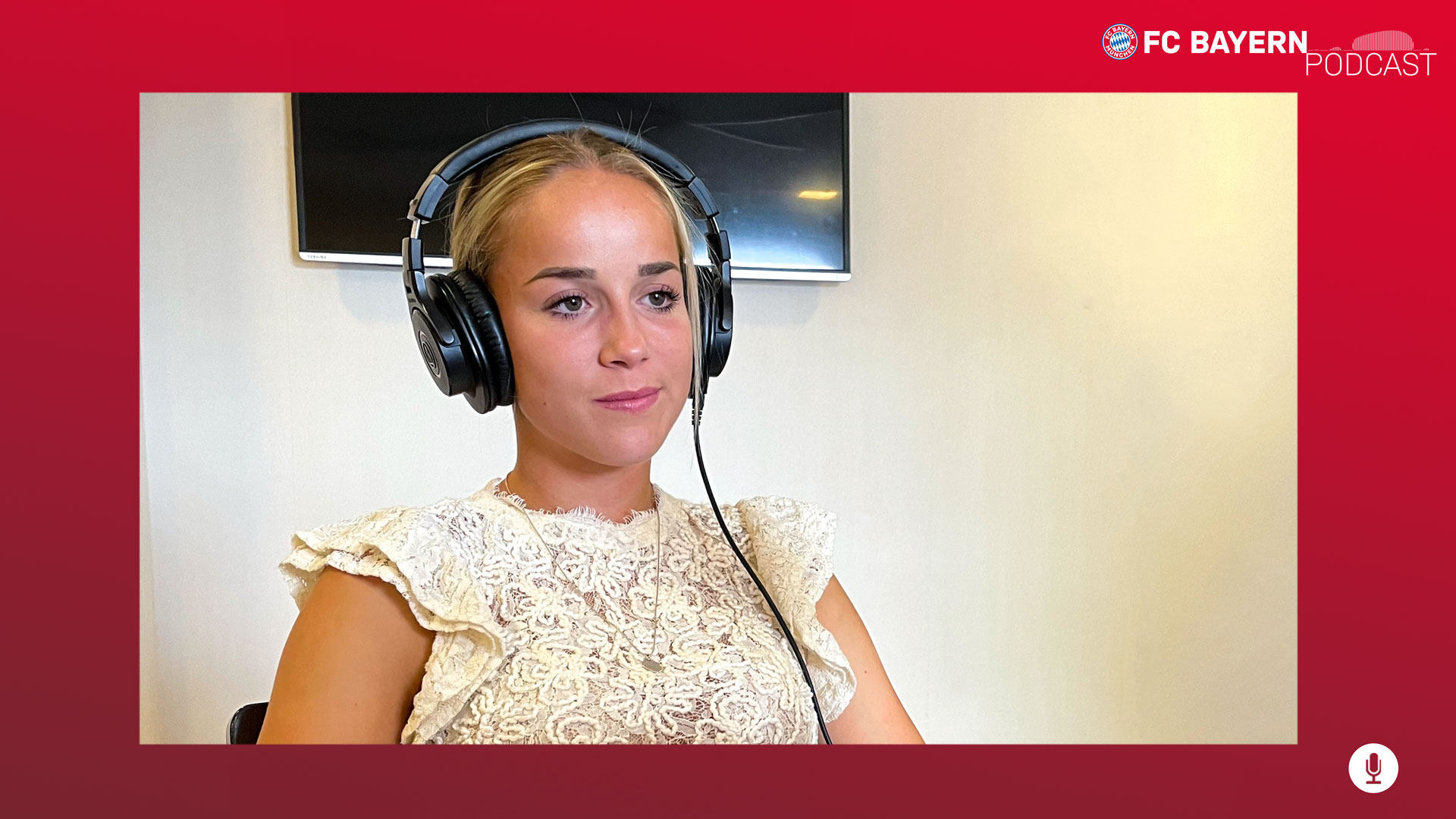 Giulia Gwinn im FC Bayern-Podcast