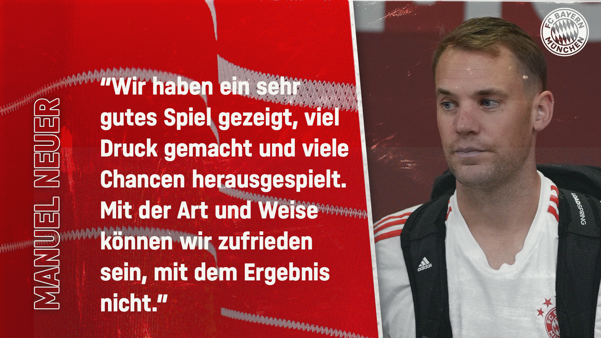 Manuel Neuer zum Remis gegen Gladbach