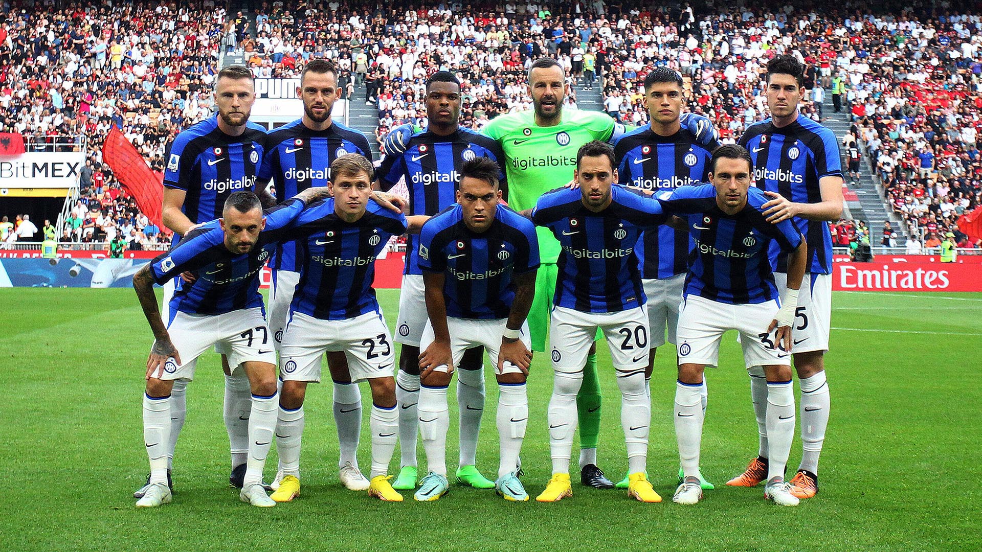 The Inter Milan squad