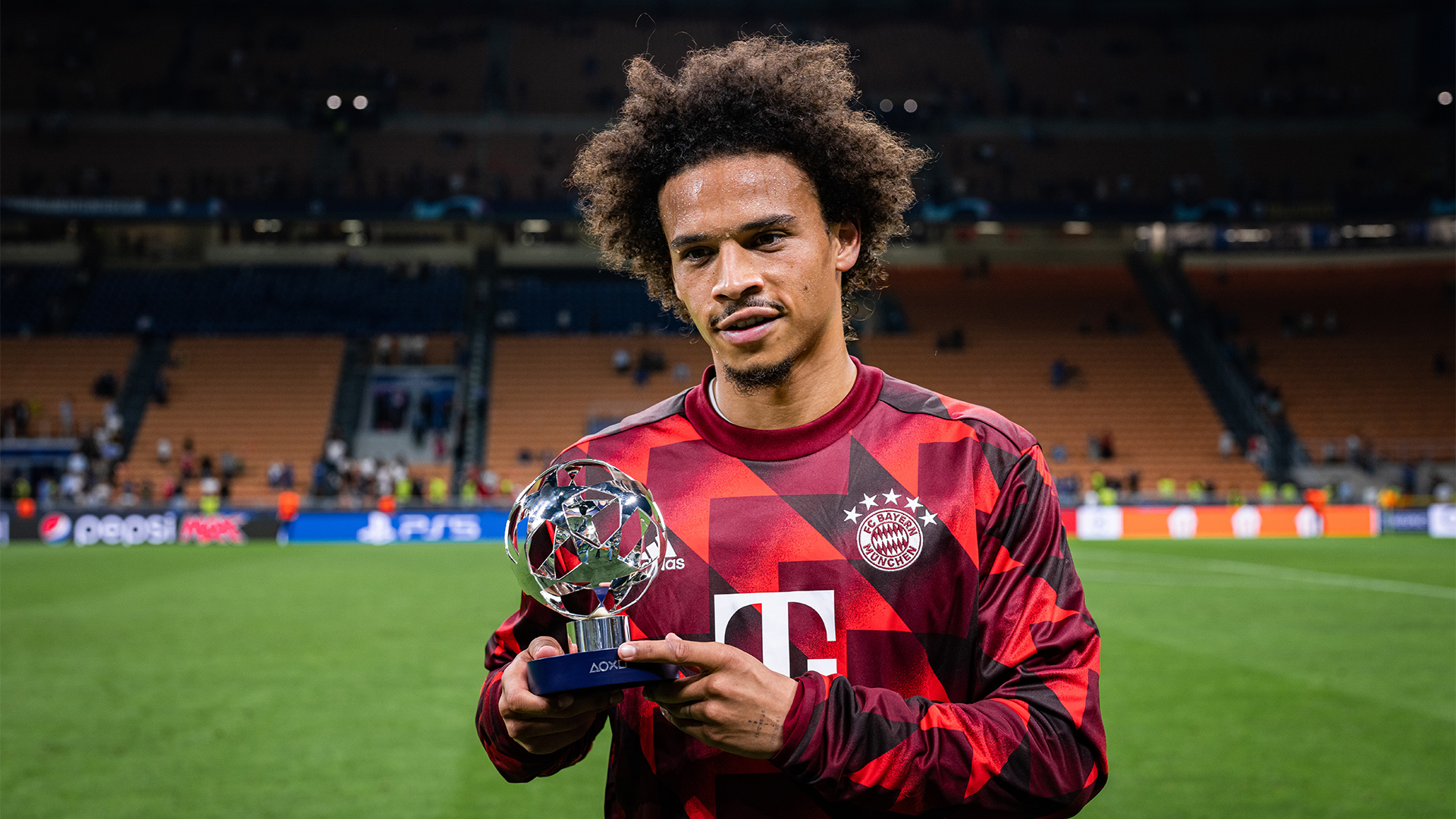 Sane Trophy Player of the Match Champions League