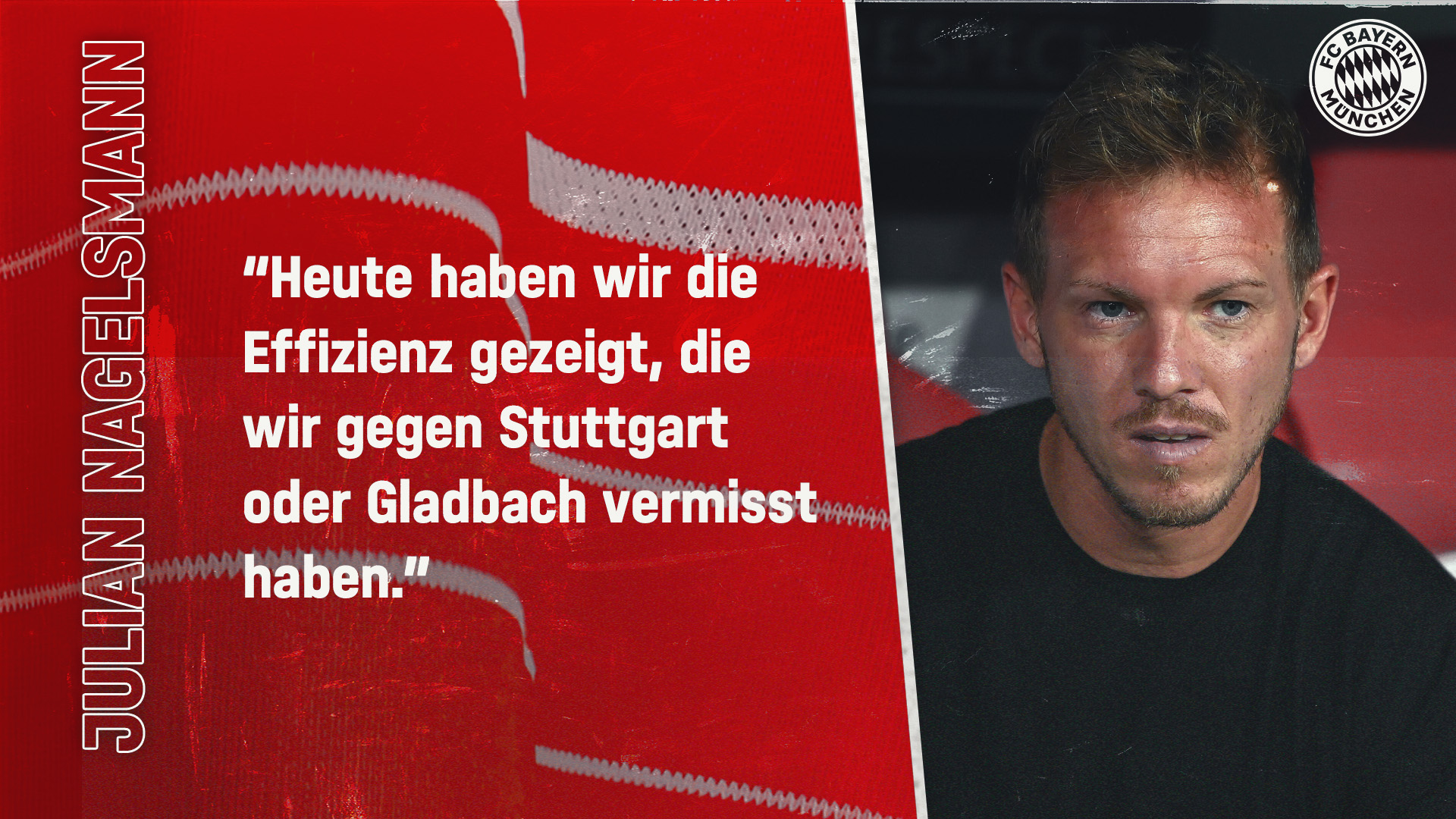 Julian Nagelsmann zum Heimspiel gegen den FC Barcelona