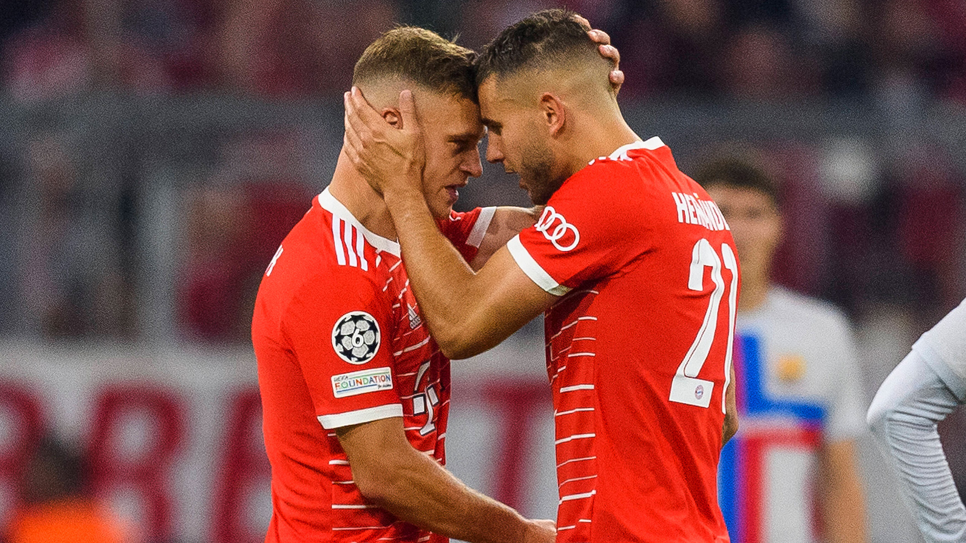 Lucas Hernandez, Joshua Kimmich, FC Bayern Champions League