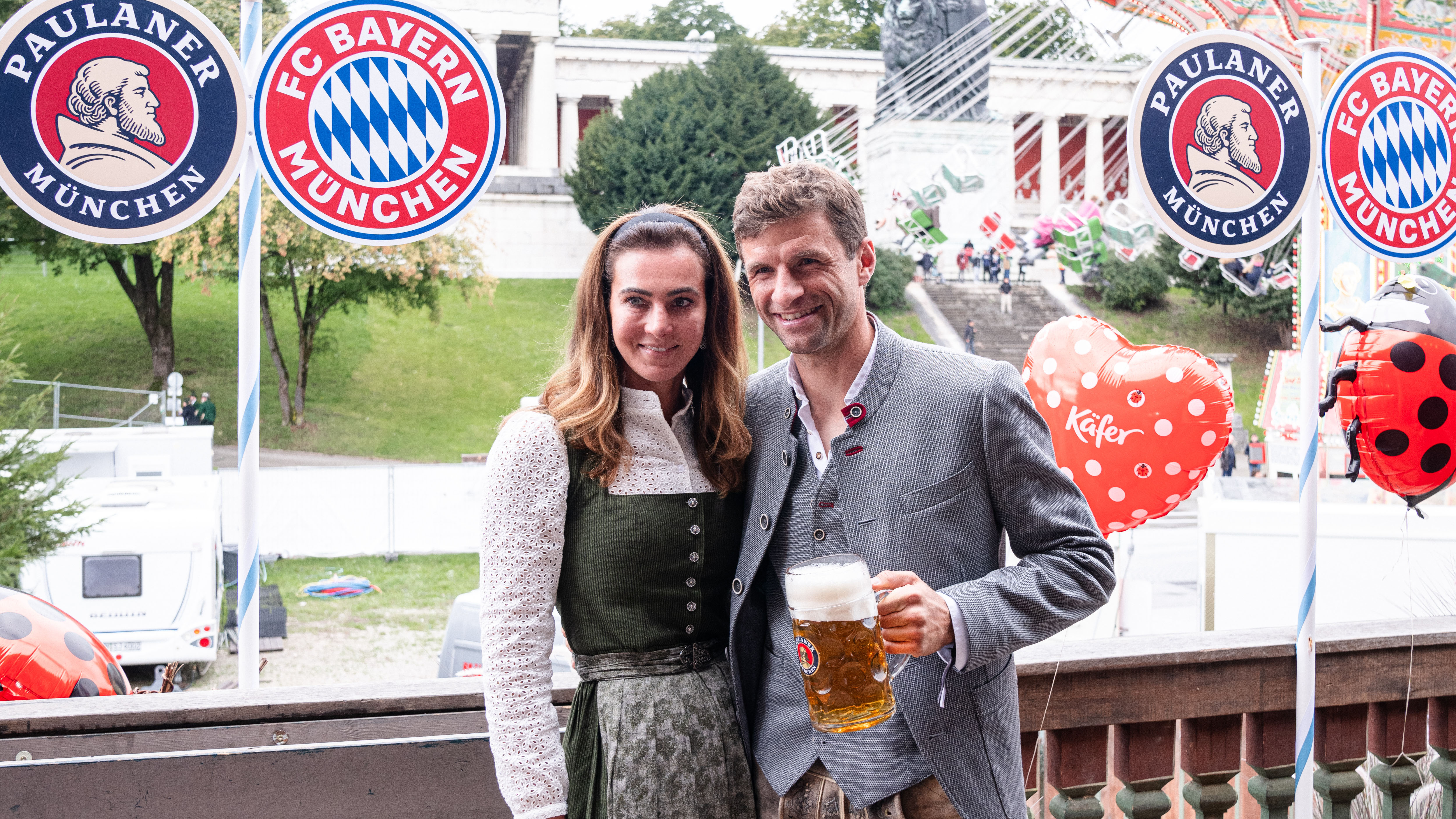 FC Bayern auf dem Oktoberfest