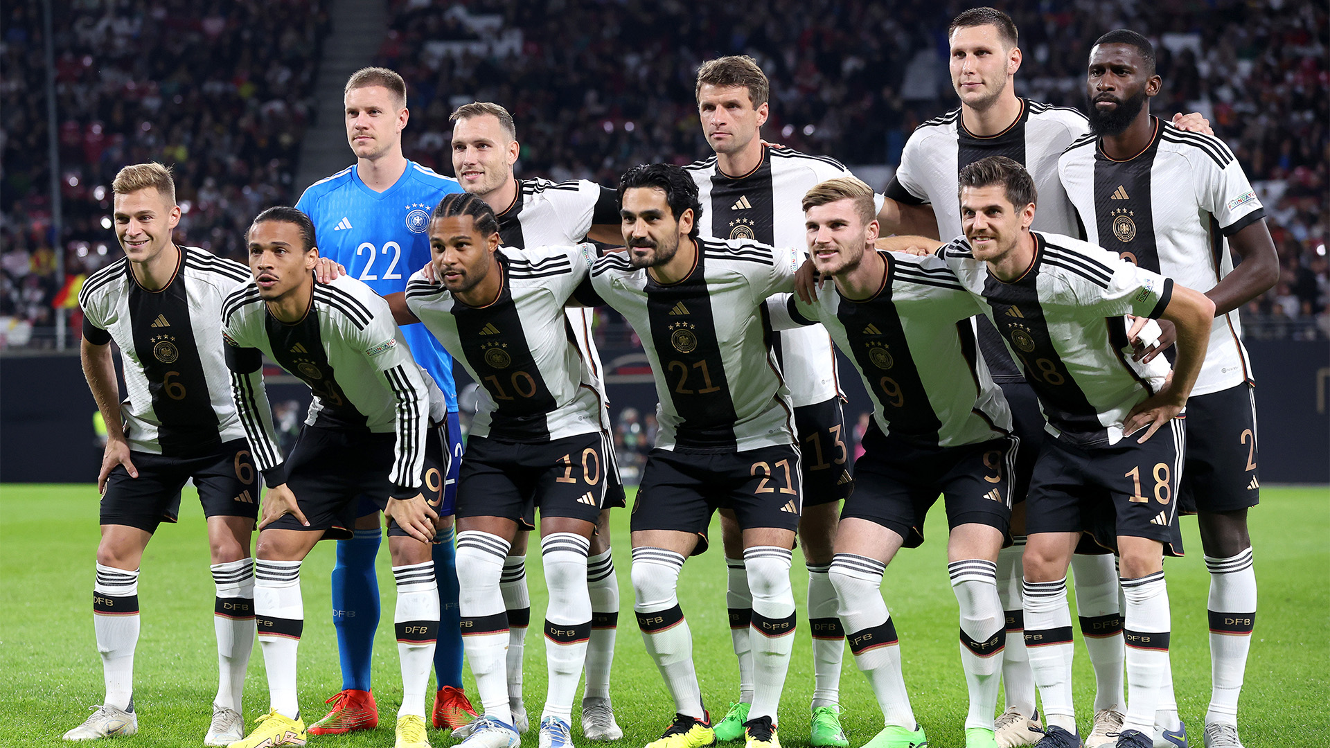 Germany starting line-up