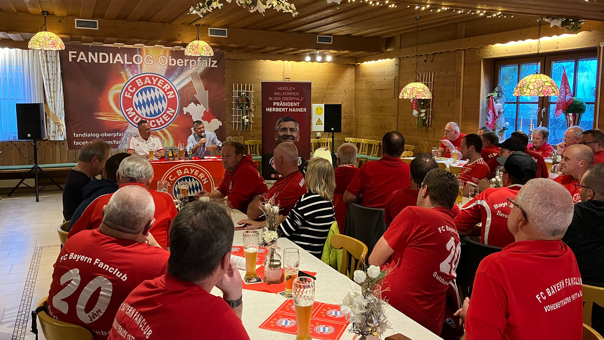 Herbert Hainer Fanclubtreffen FC Bayern Oberpfalz