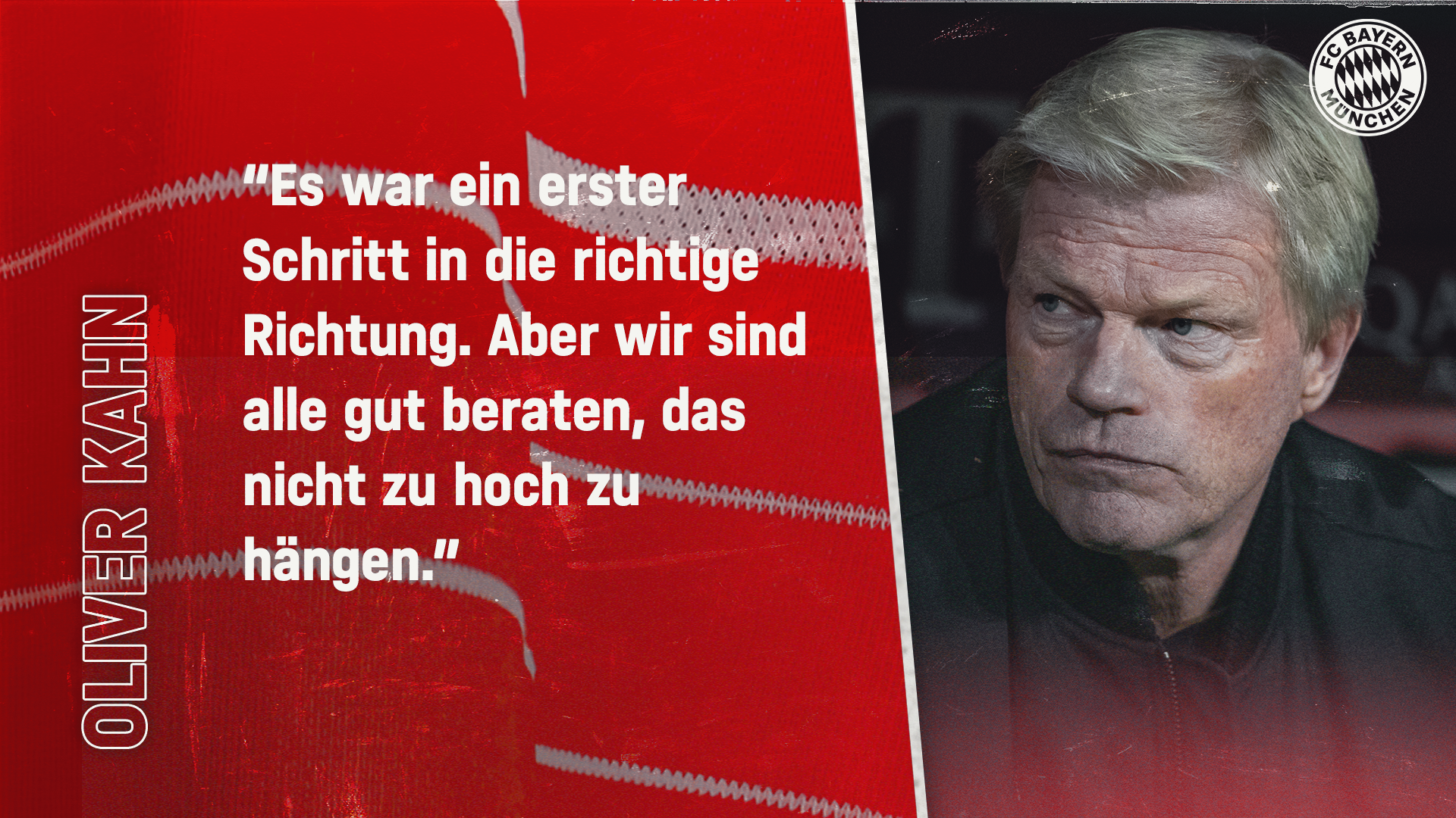 Oliver Kahn zum Spiel gegen Leverkusen