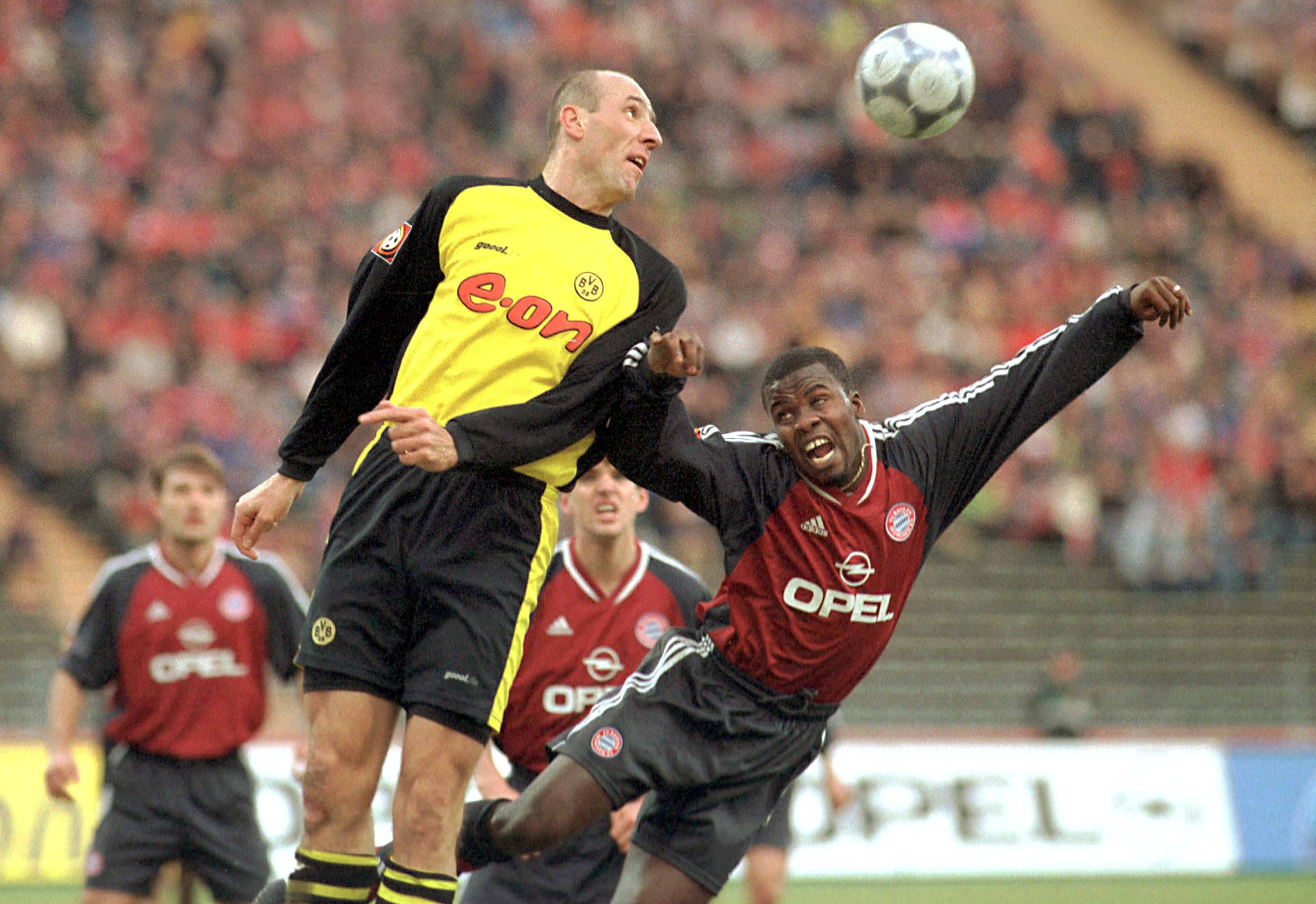 Sammy Kuffour, Jan Koller, FC Bayern, Borussia Dortmund