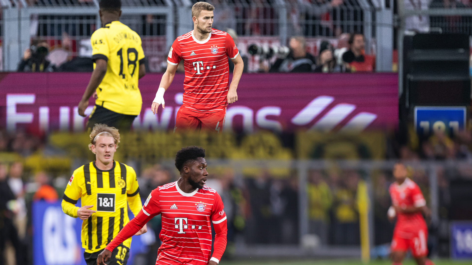 Alphonso Davies, Matthijs de Ligt, FC Bayern