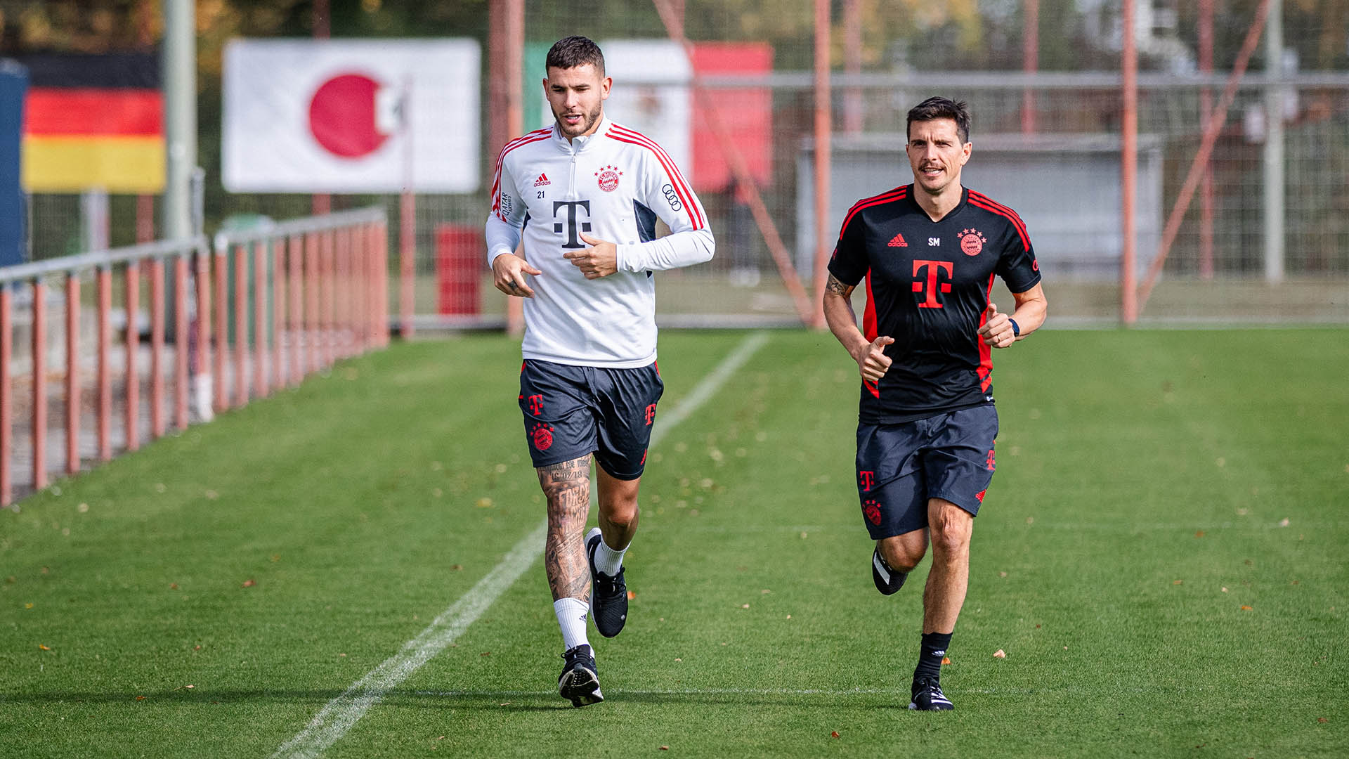 Lucas Hernández, Training, FC Bayern