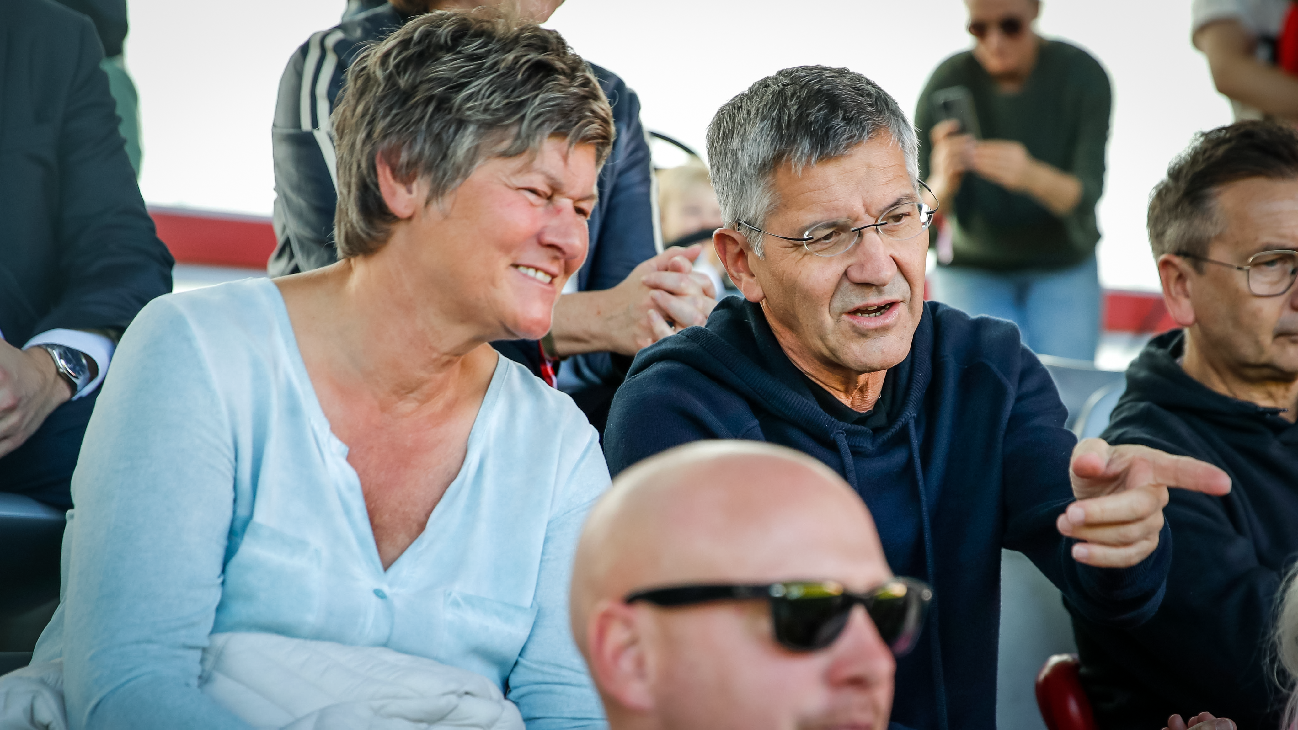 Herbert Hainer, Karin Danner, FC Bayern Frauen