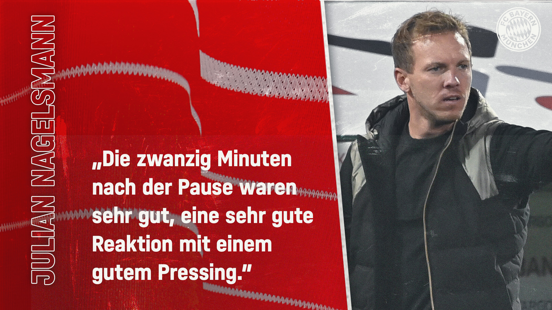 Julian Nagelsmann zum Pokalspiel beim FC Augsburg