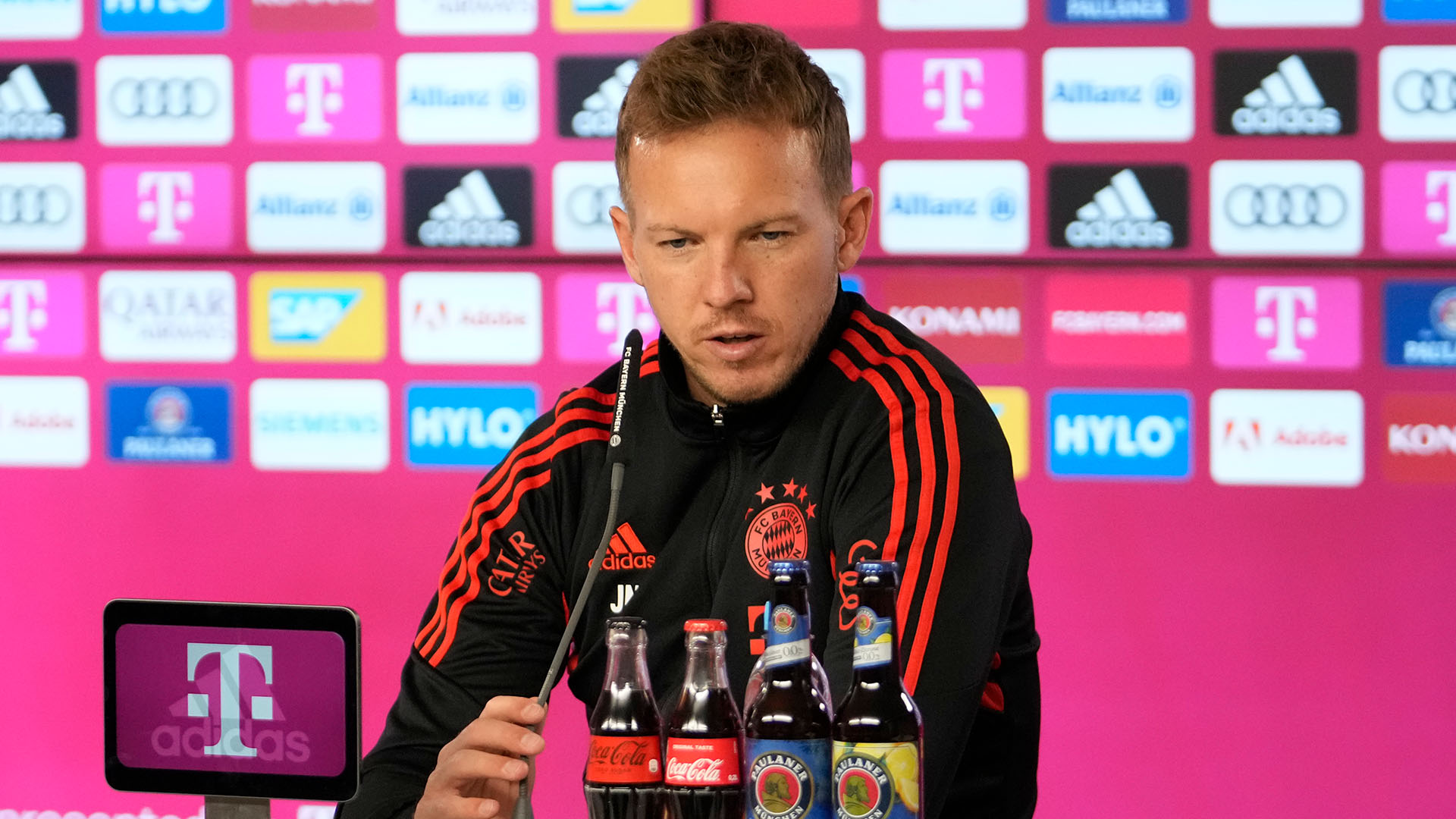 Julian Nagelsmann Pressetalk FC Bayern