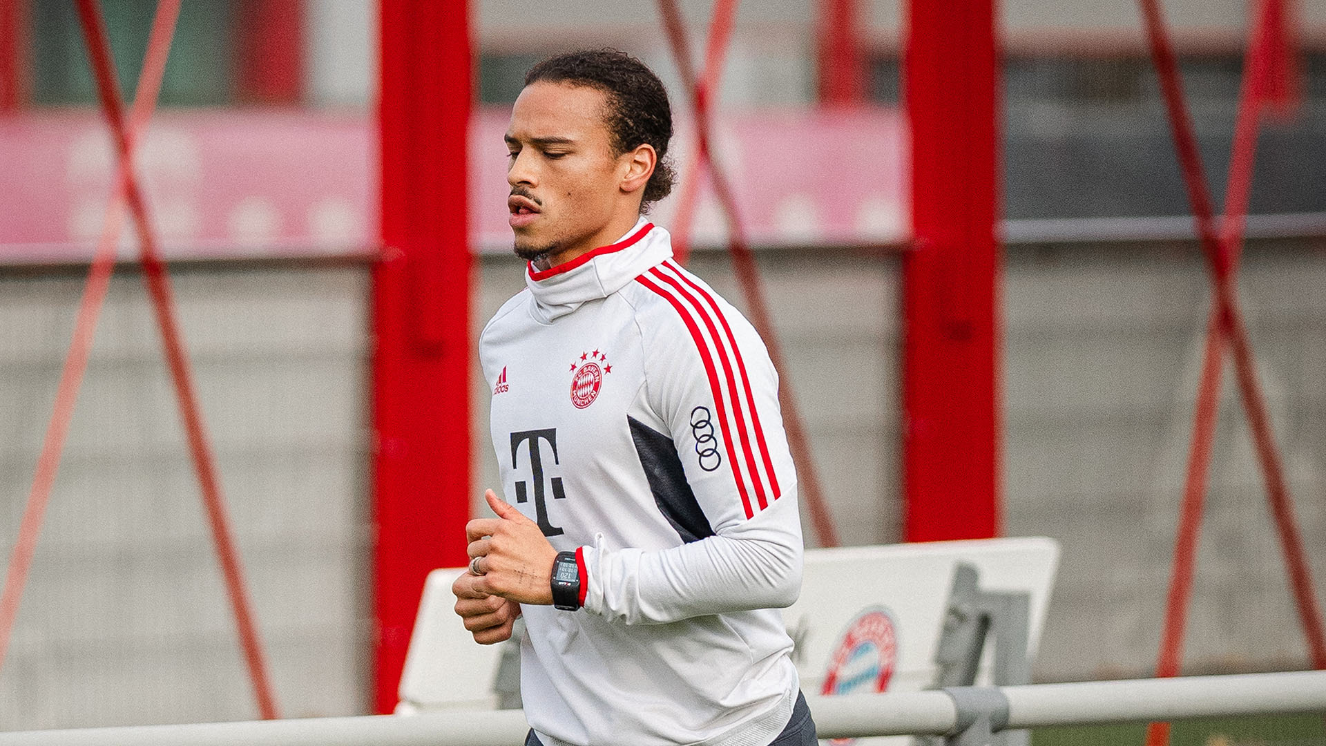 Leroy Sané, Training, FC Bayern