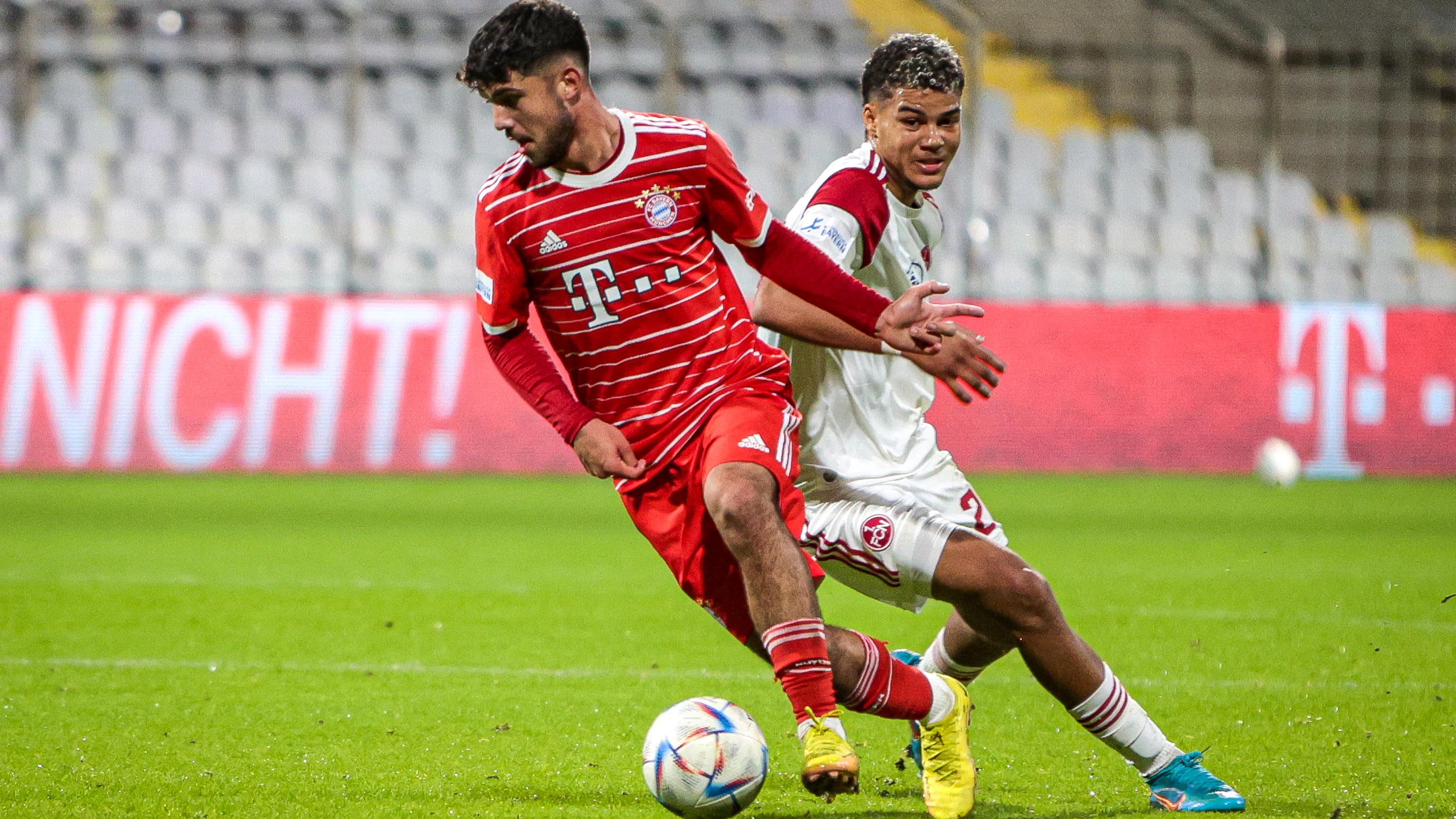 Die FC Bayern Amateure empfingen am 18. Spieltag der Regionalliga Bayern den 1. FC Nürnberg II.